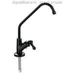 ברז בצבע שחור עם ידית  37FR293