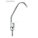 ברז לחיצה למערכות מים על השיש עם ידית לבנה